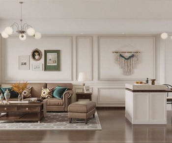 French Style A Living Room-ID:802268985