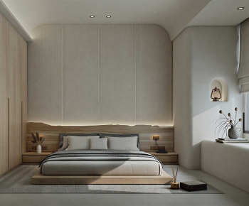 Wabi-sabi Style Bedroom-ID:477256065
