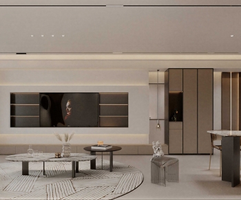 Modern A Living Room-ID:440284972