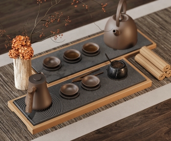 New Chinese Style Tea Set-ID:979650026