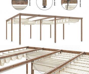 Modern Building Component-ID:154824974