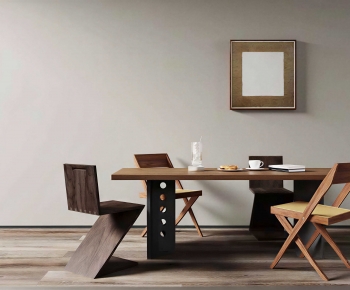 Modern Dining Table And Chairs-ID:630444051
