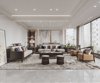 Modern A Living Room-ID:531446934