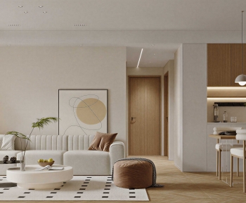 Modern A Living Room-ID:351212986