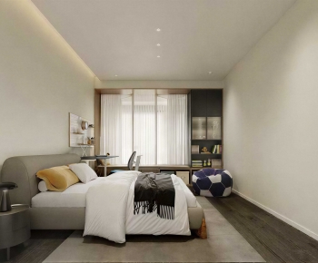 Modern Boy's Room And Son's Room-ID:817323924