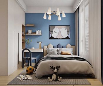 Modern Boy's Room And Son's Room-ID:197649968