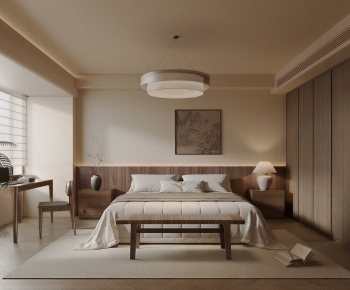 New Chinese Style Bedroom-ID:101672893