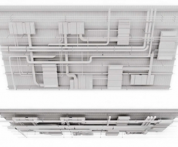 Industrial Style Suspended Ceiling-ID:624070884