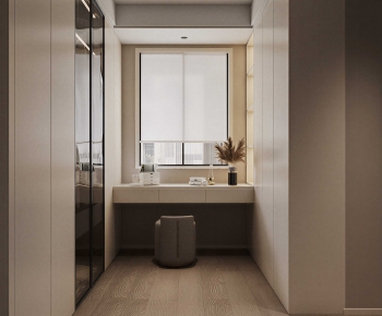 Modern Clothes Storage Area-ID:738881117