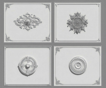 French Style Suspended Ceiling-ID:738845119