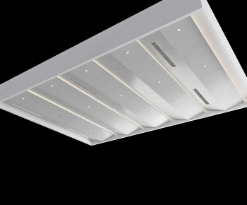Modern Suspended Ceiling-ID:106378088