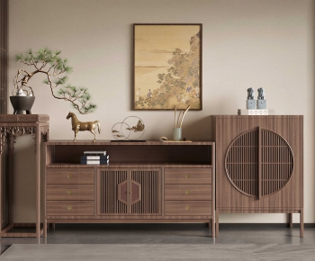 New Chinese Style Sideboard-ID:145098924
