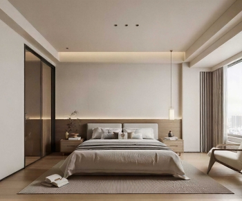 New Chinese Style Bedroom-ID:411989933
