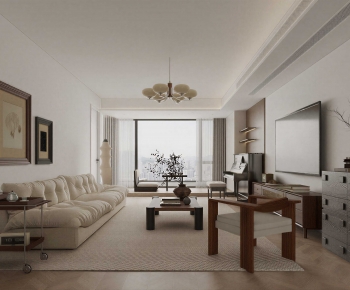 Modern A Living Room-ID:769643077