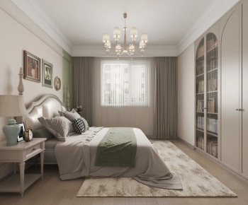 American Style Bedroom-ID:982547044
