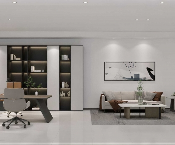 Modern A Living Room-ID:985501056