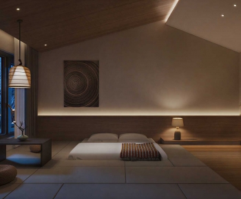 Japanese Style Bedroom-ID:330147037