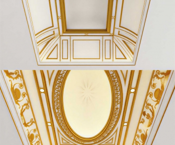 European Style Suspended Ceiling-ID:608840064