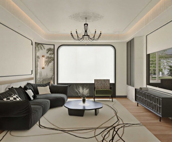 French Style A Living Room-ID:932091959