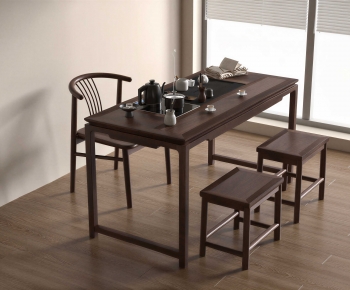 New Chinese Style Tea Tables And Chairs-ID:874675997