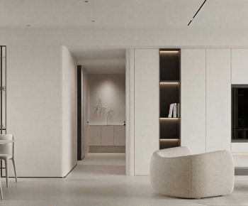 Modern A Living Room-ID:802834998