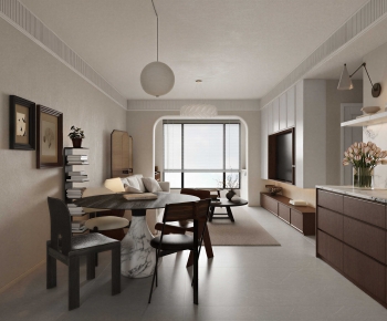 Modern Dining Room-ID:881822111