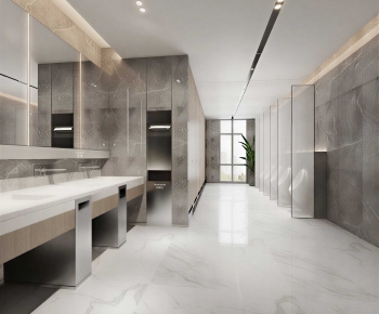 Modern Public Toilet-ID:419361117