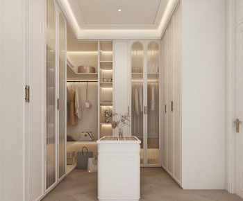 Modern Clothes Storage Area-ID:623966933