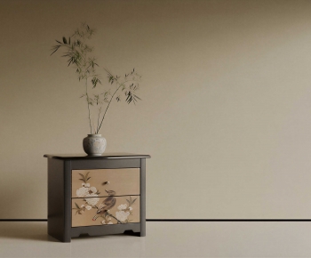 New Chinese Style Bedside Cupboard-ID:288867004