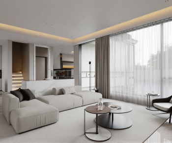 Modern A Living Room-ID:764971973