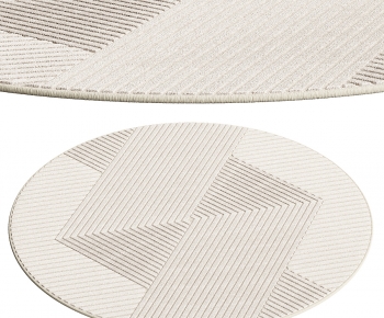 Modern Circular Carpet-ID:423065908