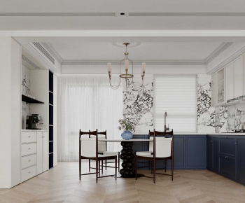 Simple European Style Dining Room-ID:245642904