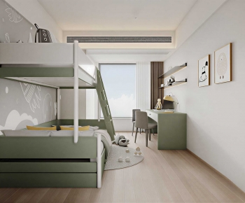 Modern Boy's Room And Son's Room-ID:294590007