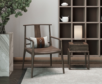 New Chinese Style Lounge Chair-ID:276199106