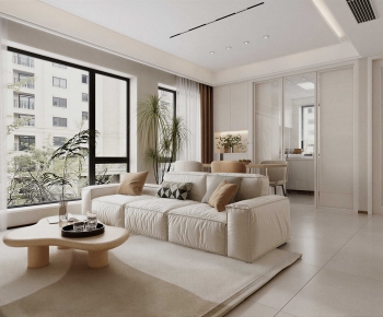 Modern A Living Room-ID:597553014