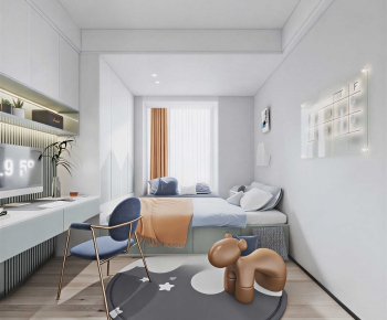 Modern Boy's Room And Son's Room-ID:435823924