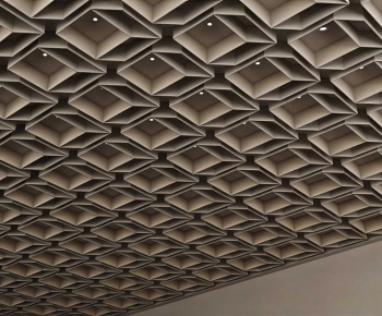 Modern Suspended Ceiling-ID:492454054