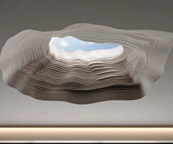 Modern Suspended Ceiling-ID:344952117