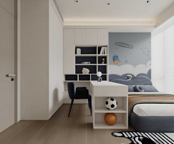 Modern Boy's Room And Son's Room-ID:152626994