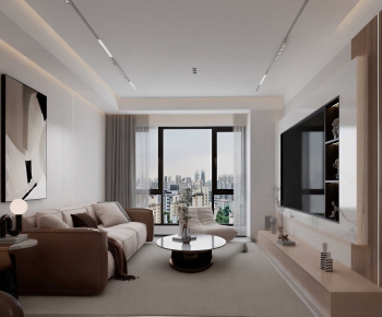 Modern A Living Room-ID:205687059