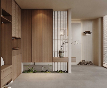 New Chinese Style Hallway-ID:192099093