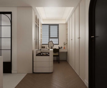 French Style Clothes Storage Area-ID:484621057