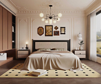 French Style Bedroom-ID:744009021