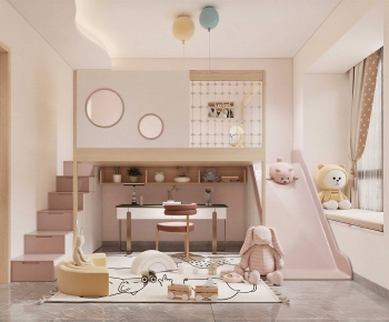 Modern Girl's Room Daughter's Room-ID:342745072
