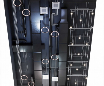 Industrial Style Suspended Ceiling-ID:798074014