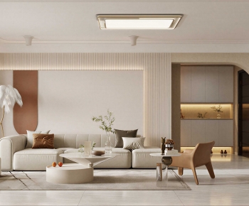 Modern A Living Room-ID:694271093