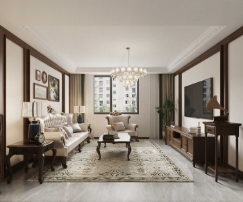 American Style A Living Room-ID:156219018