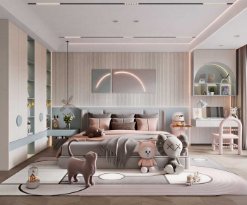Modern Girl's Room Daughter's Room-ID:116523035