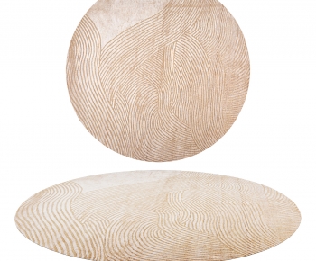 Modern Circular Carpet-ID:822812081