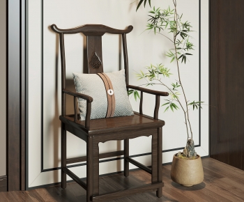 Chinese Style Lounge Chair-ID:407989011